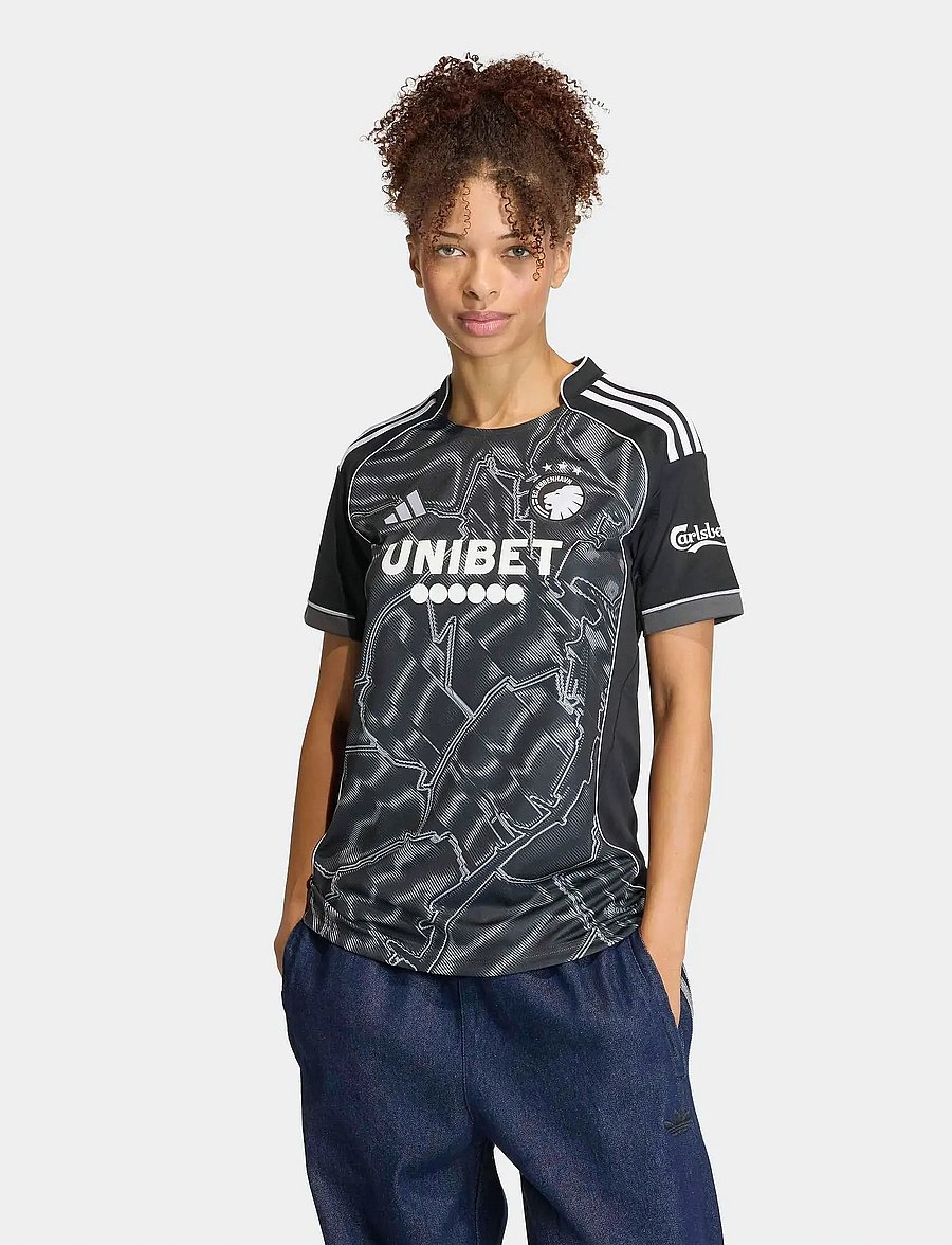 adidas Performance - FCK A JSY W - fußballoberteile - black/white - 0