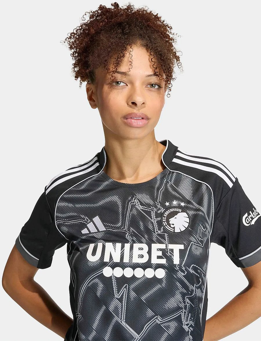 adidas Performance - FCK A JSY W - fußballoberteile - black/white - 3