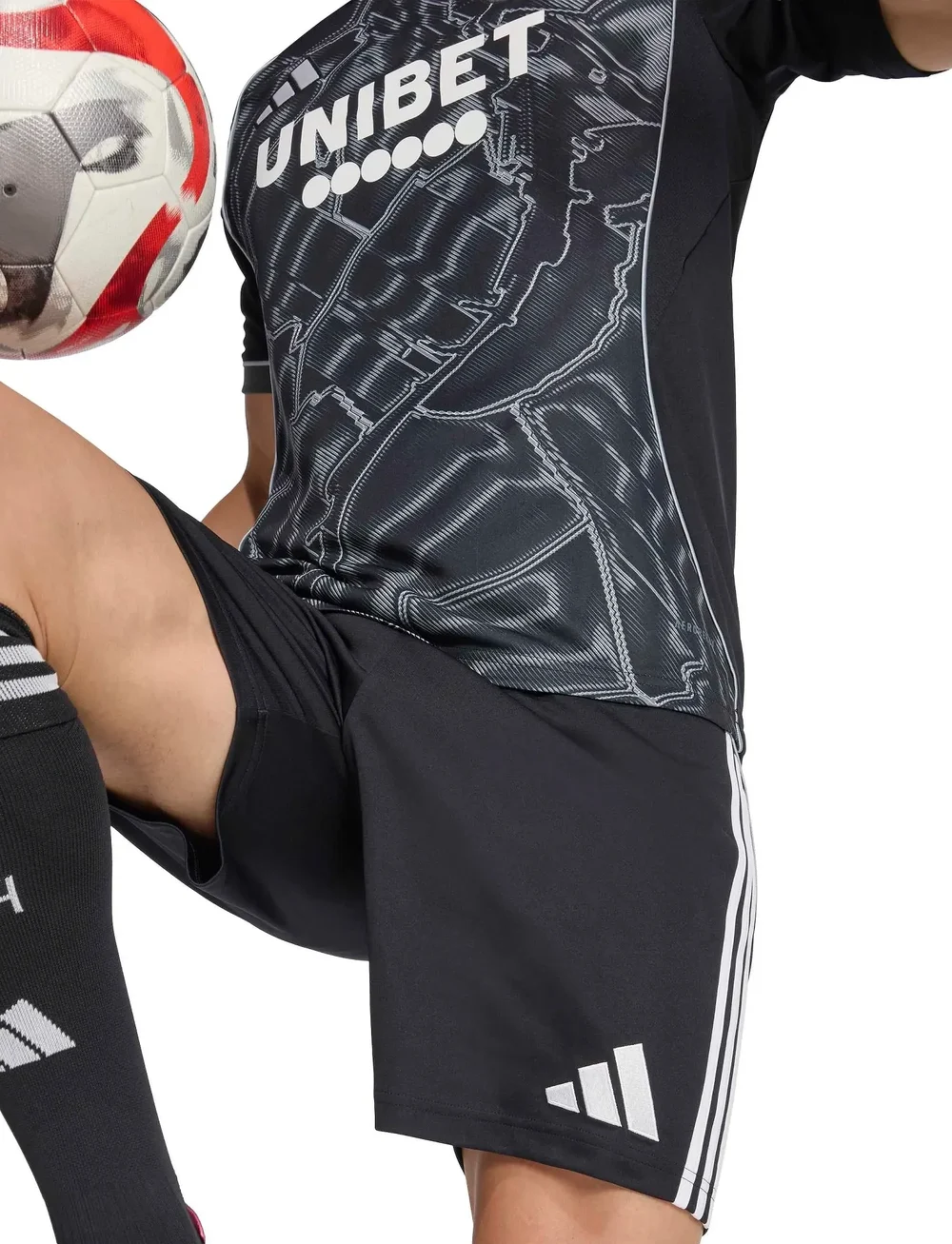 adidas Performance - FCK A SHO - spodenki treningowe - black/white - 5