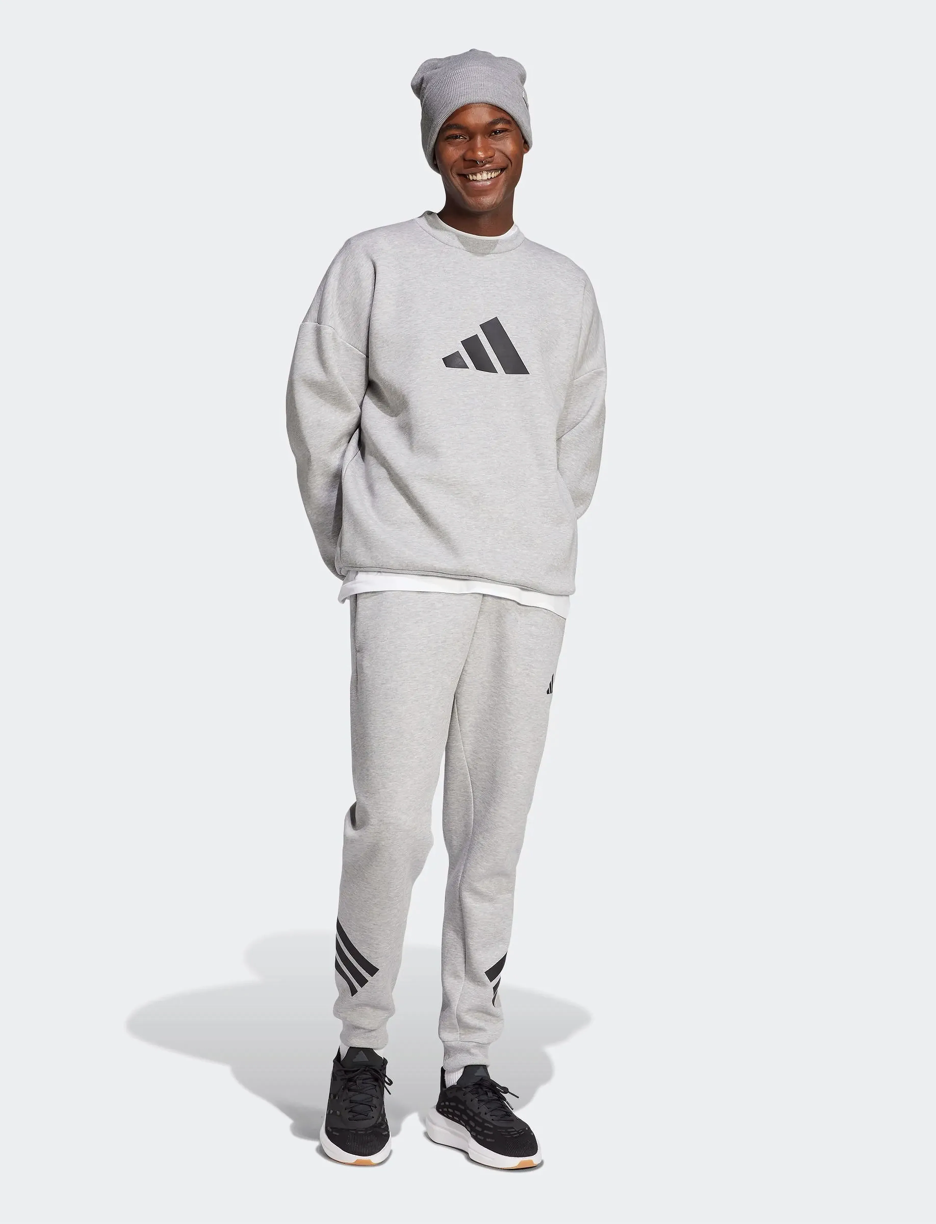 adidas Performance TONAL MET BEAN - Accessoires - MGREYH / grey