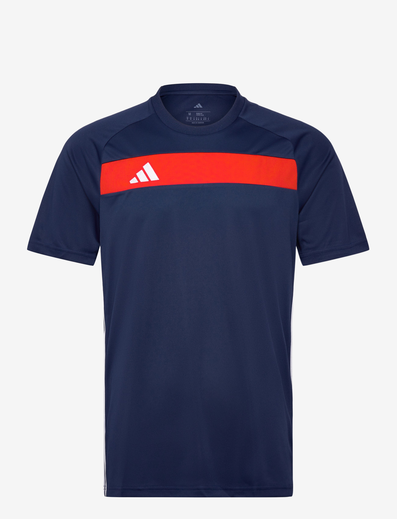 adidas Performance - TIRO ES JSY - t-shirts - navblu/red - 0