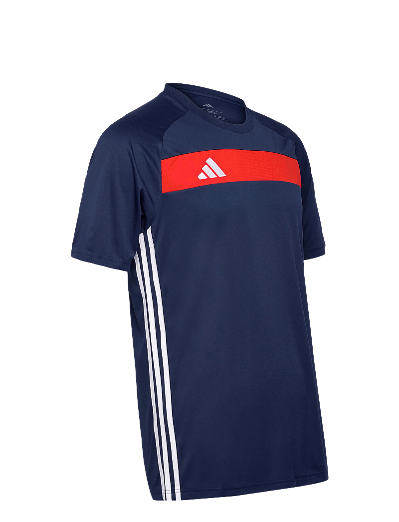 adidas Performance - TIRO ES JSY - t-shirts - navblu/red - 3
