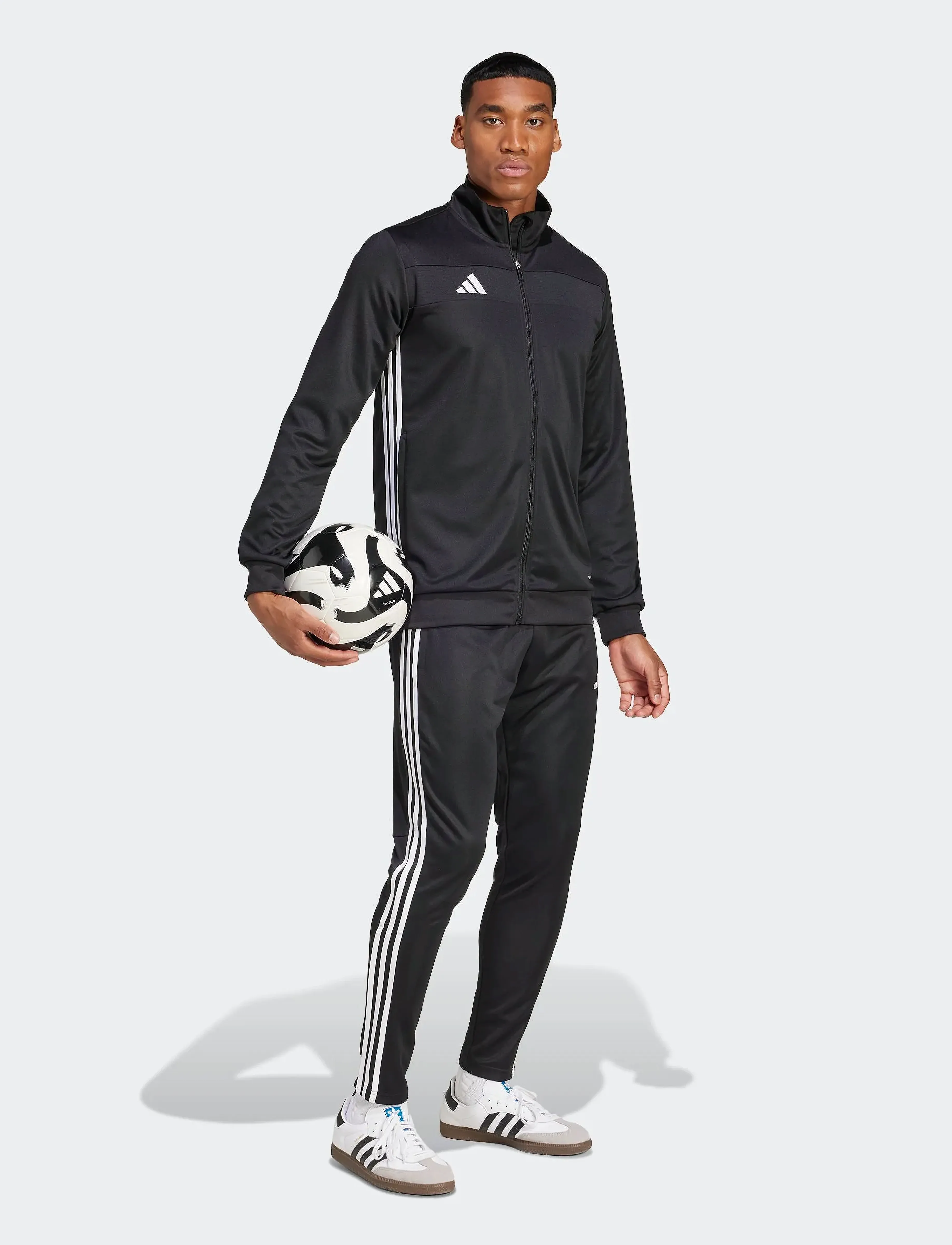 adidas Performance TIRO ES TS - Streetstyle - BLACK/WHITE / black