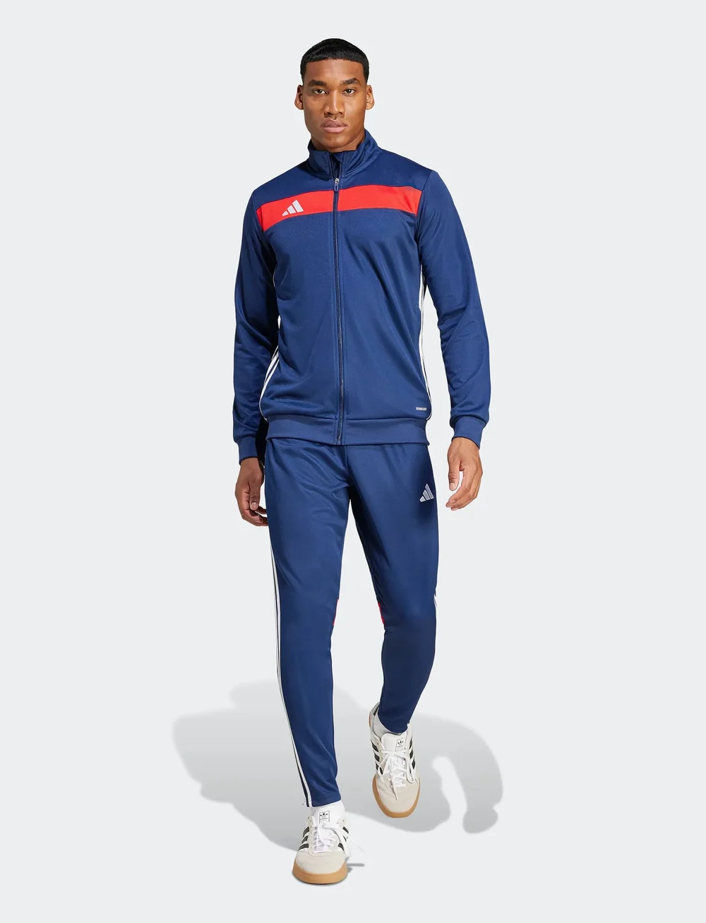 adidas Performance - TIRO ES TS - træningsdragter - navblu/red - 3