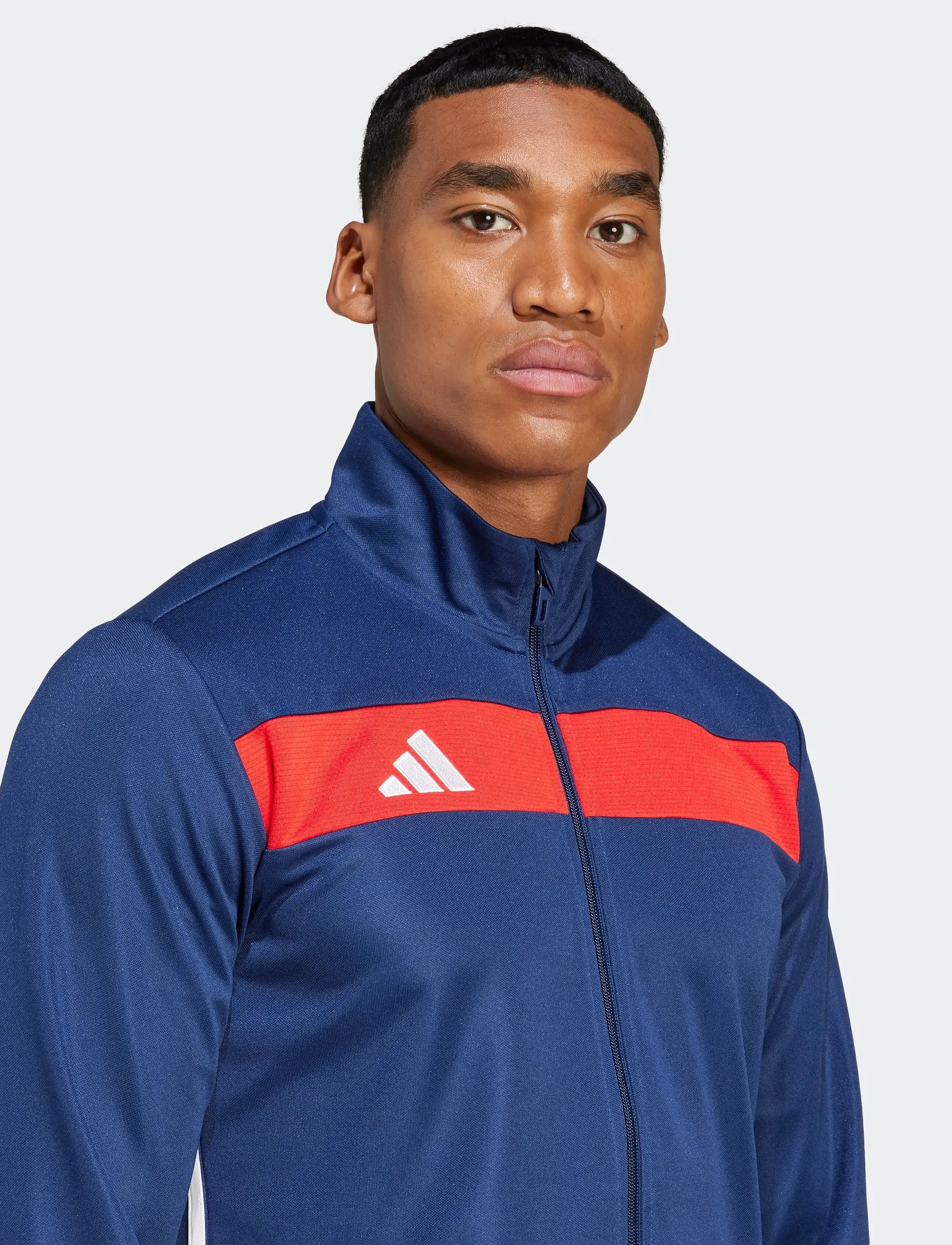 adidas Performance - TIRO ES TS - joggingsæt - navblu/red - 5
