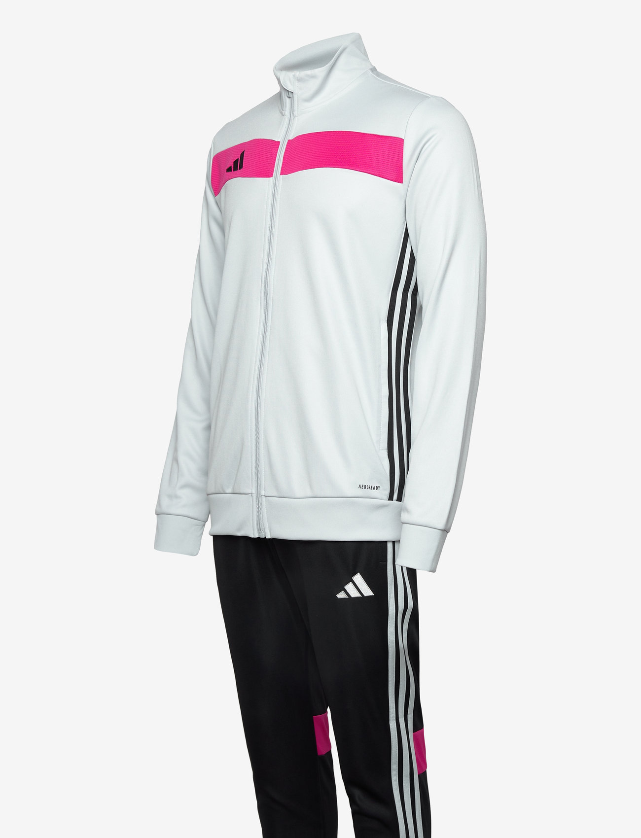 adidas Performance - TIRO ES TS - trainingsanzug - clgrey/reamag - 3