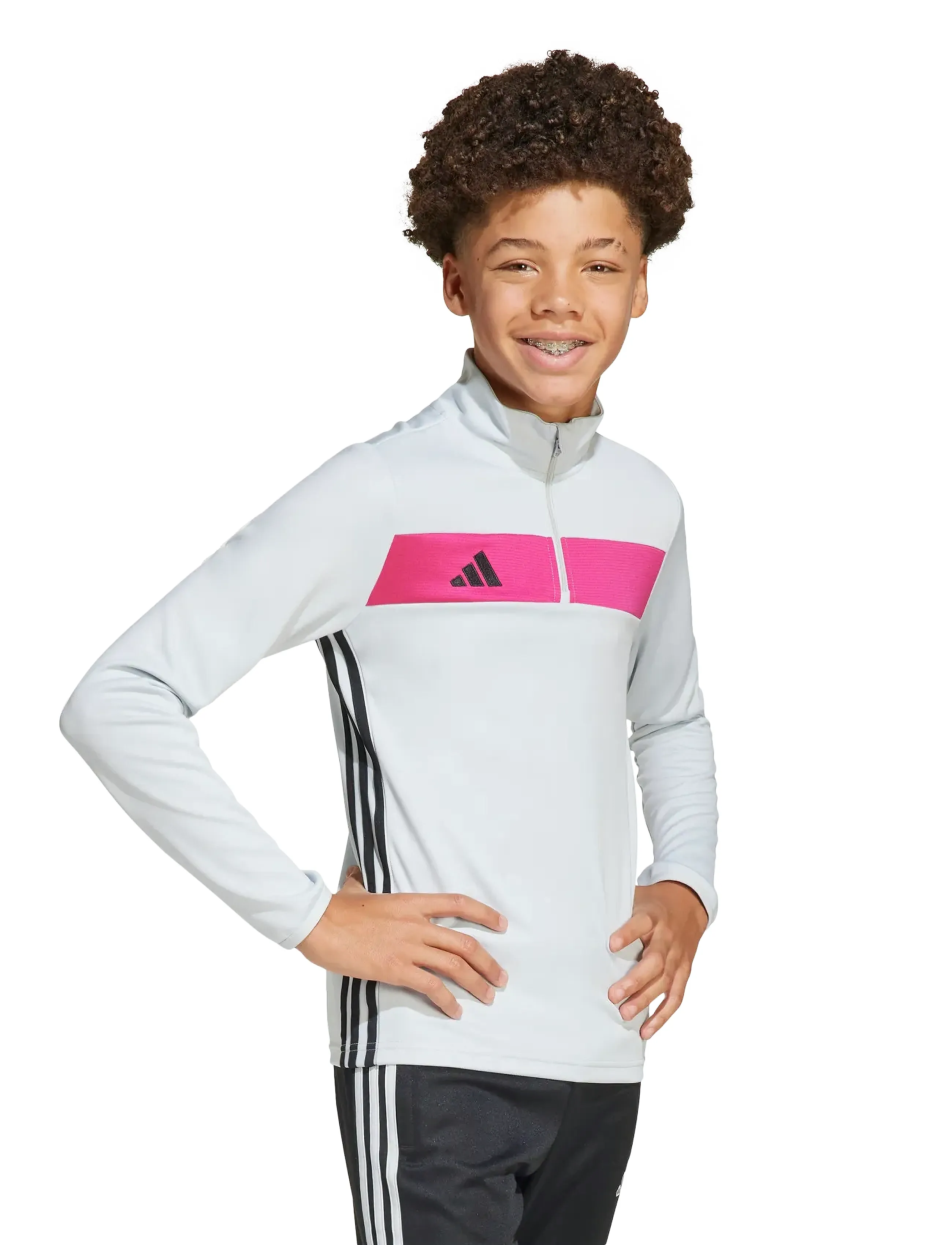 adidas Performance - TIRO ES TOP Y - sportstoppe - clgrey/reamag - 4