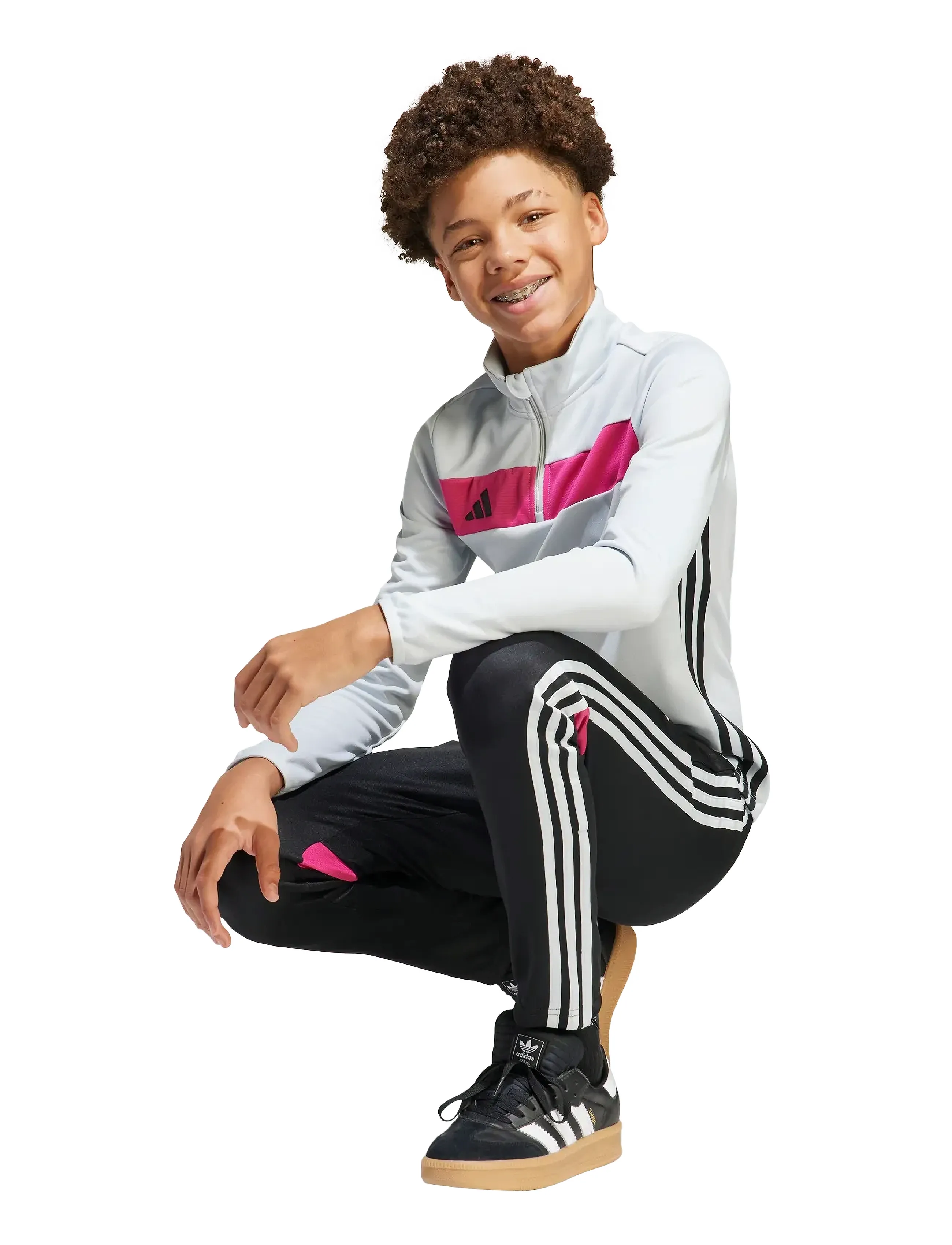 adidas Performance - TIRO ES TOP Y - sportstoppe - clgrey/reamag - 5
