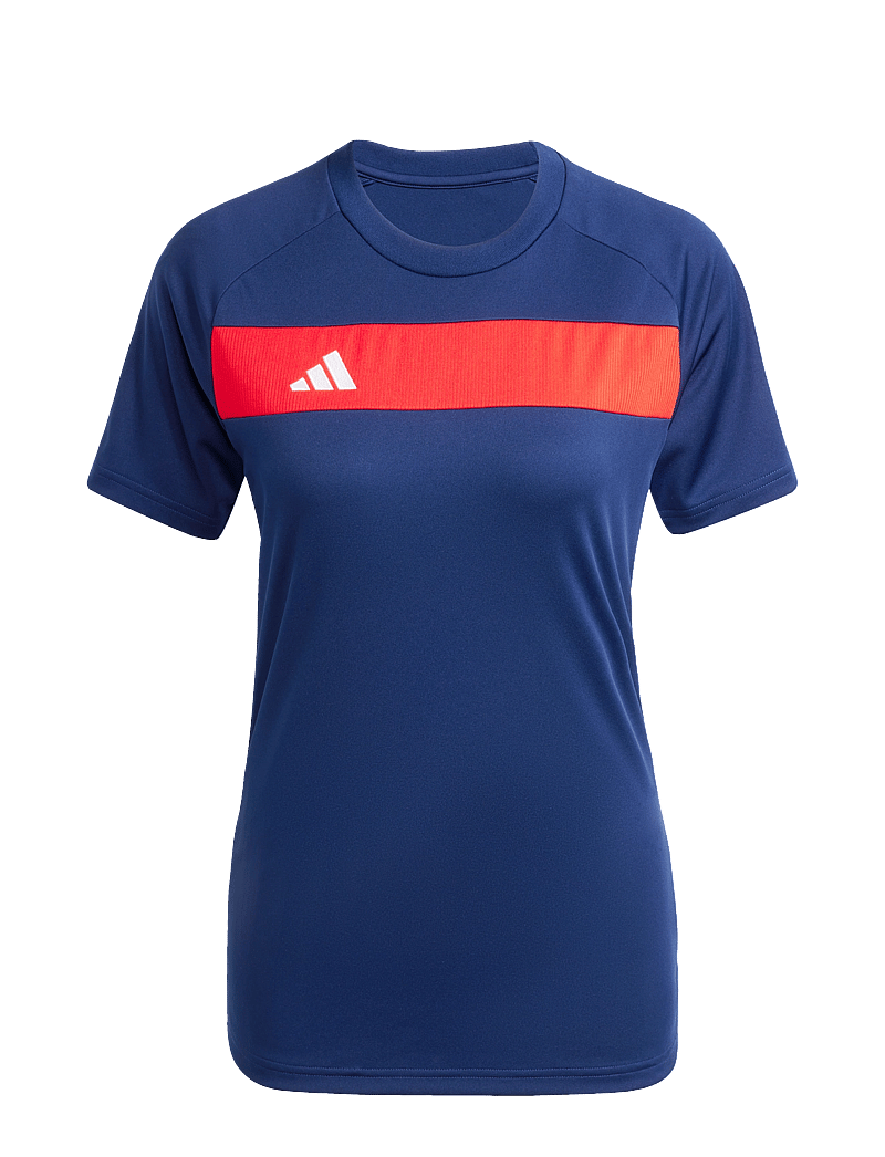 adidas Performance - TIRO ES JSY W - t-shirts - navblu/red - 1