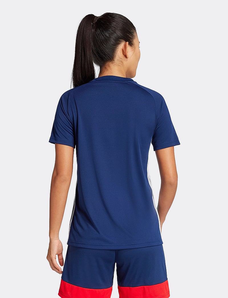 adidas Performance - TIRO ES JSY W - t-shirts - navblu/red - 3