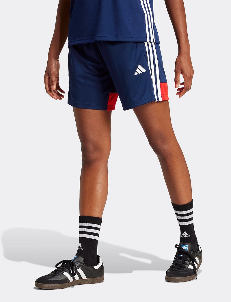 adidas Performance - TIRO ES SHO W - trainingsshorts - navblu/red - 0