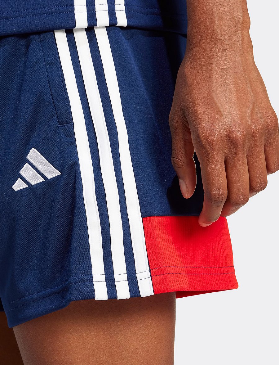 adidas Performance - TIRO ES SHO W - træningsshorts - navblu/red - 3