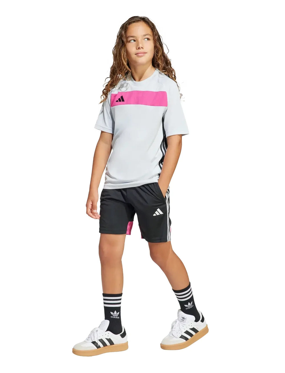 adidas Performance - TIRO ES SHO Y - sport-shorts - black/clgrey/reamag - 3