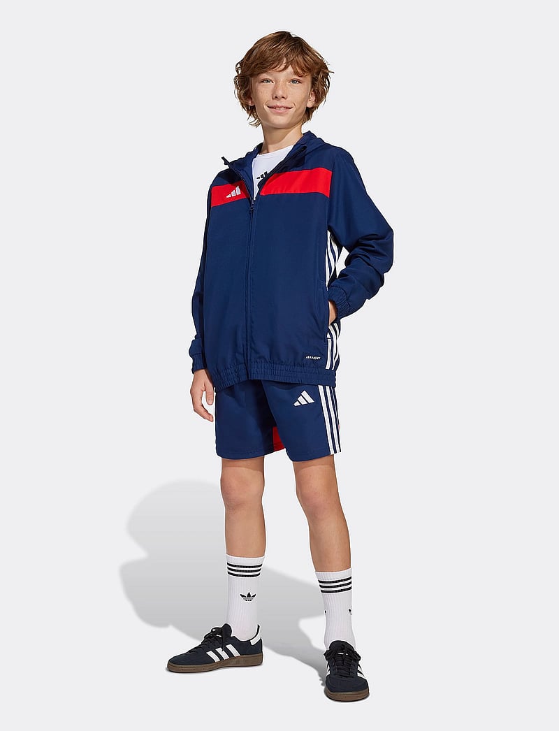 adidas Performance - TIRO ES W SHO Y - sportshorts - navblu/red - 0