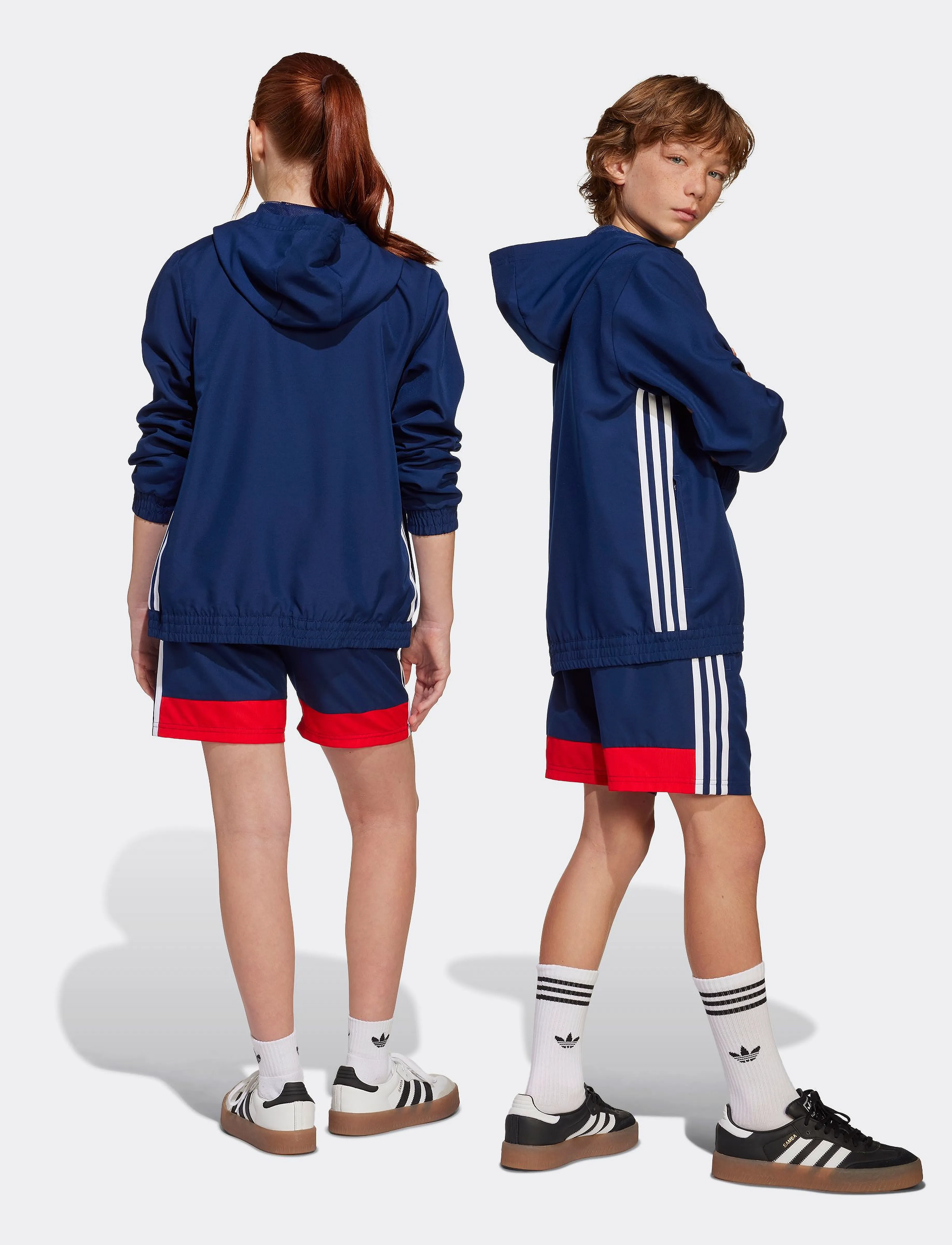 adidas Performance - TIRO ES W SHO Y - shorts - navblu/red - 4