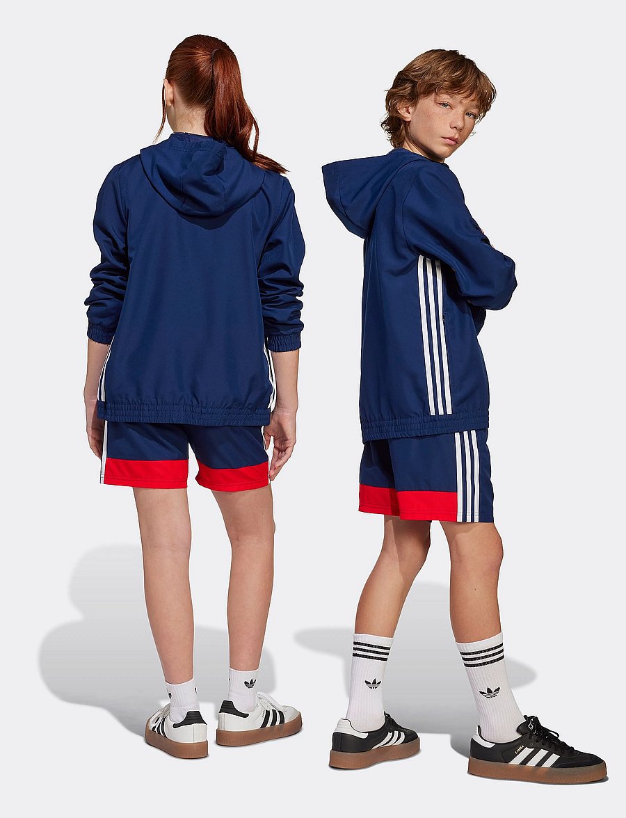 adidas Performance - TIRO ES W SHO Y - sportimise püksid - navblu/red - 4