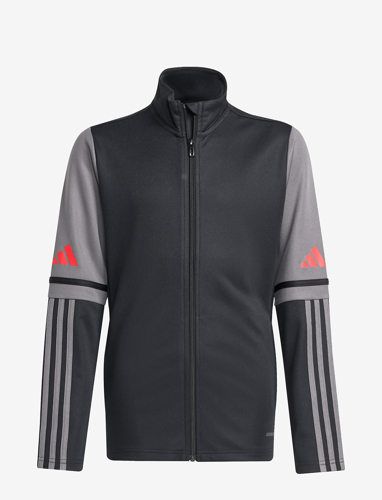 adidas Performance - SQ25 TR JKT Y - sweatshirts - black/tegrfo/purrub - 1