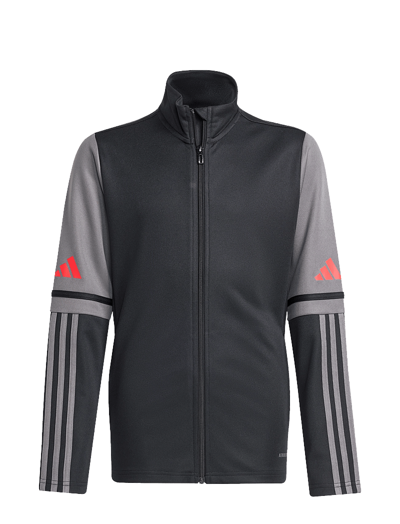 adidas Performance - SQ25 TR JKT Y - sweatshirts - black/tegrfo/purrub - 1