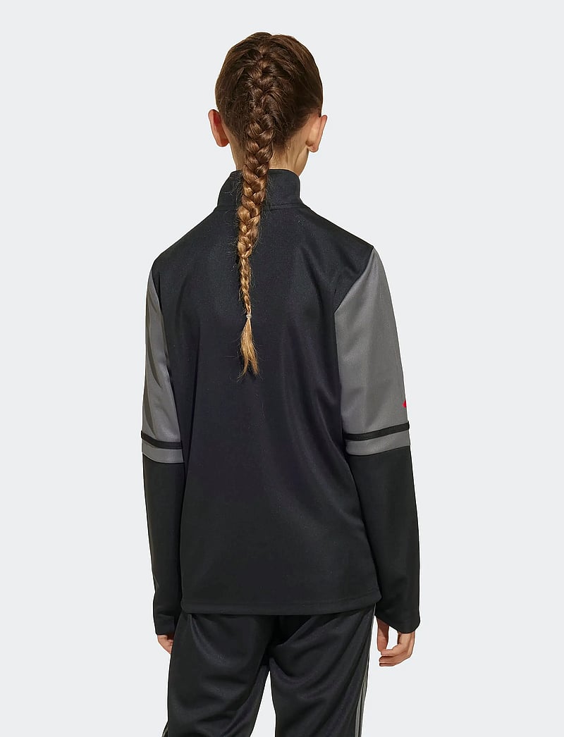 adidas Performance - SQ25 TR JKT Y - sweatshirts - black/tegrfo/purrub - 3