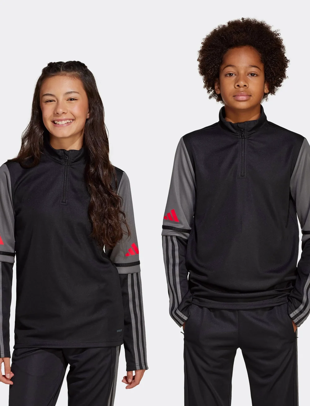 adidas Performance - SQ25 TR TOP Y - dressipluusid - black/tegrfo/purrub - 3