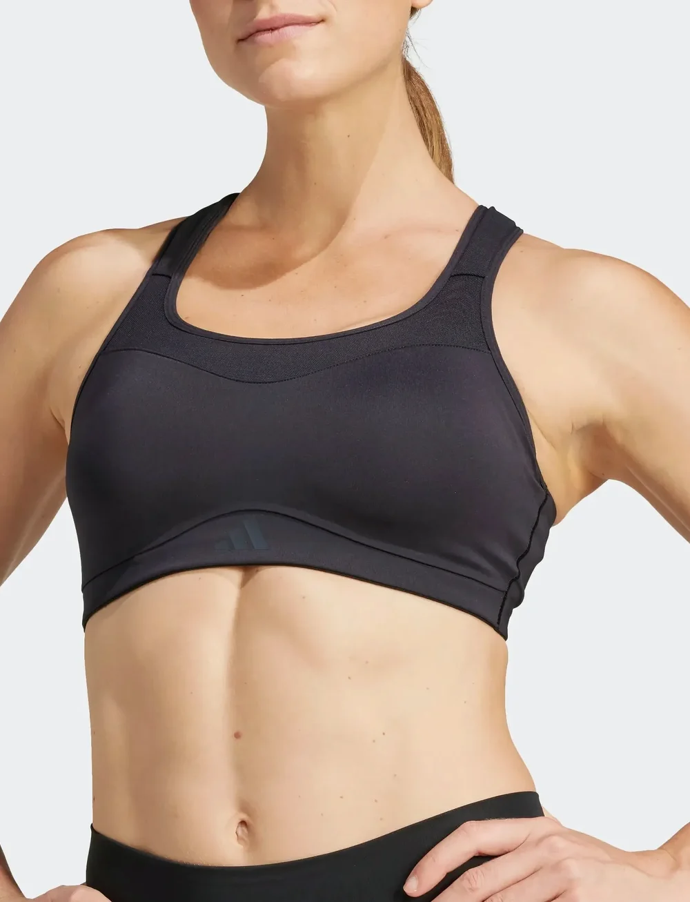 adidas Performance - TLRDIM HS BRA - høy støtte - black - 4