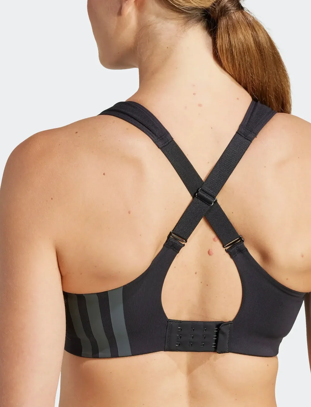adidas Performance - TLRDIM HS BRA - høy støtte - black - 5