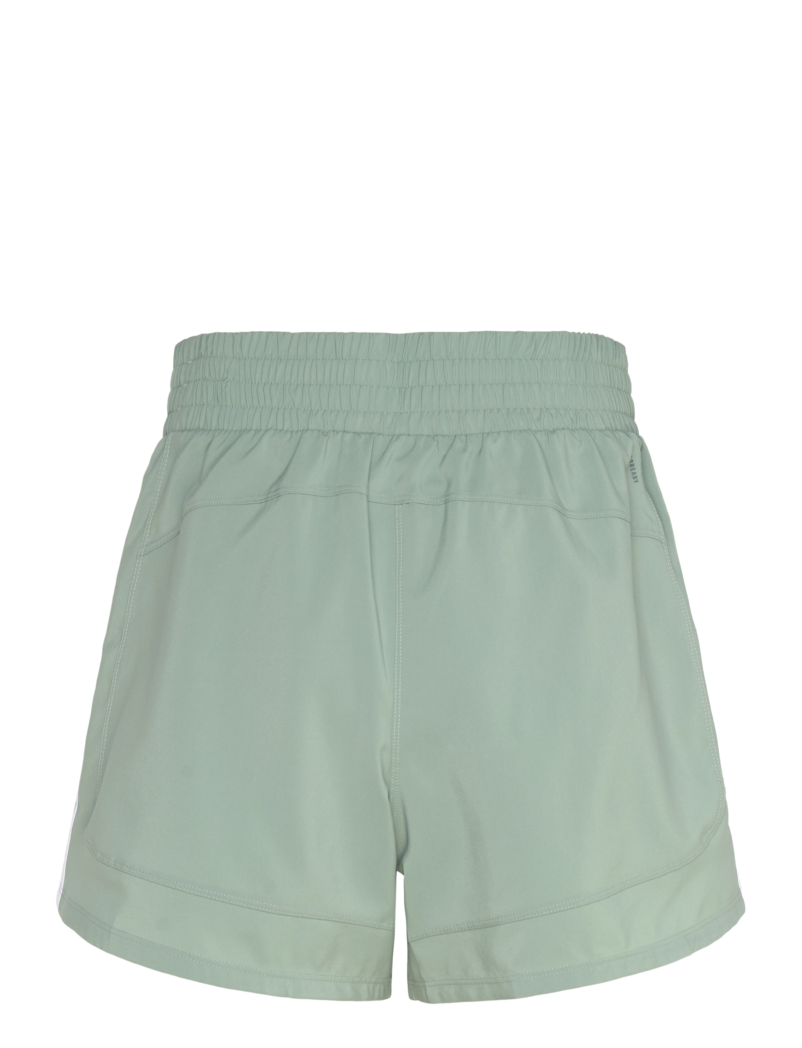 adidas Performance - PACER WVN HIGH - träningsshorts - silgrn/white - 2