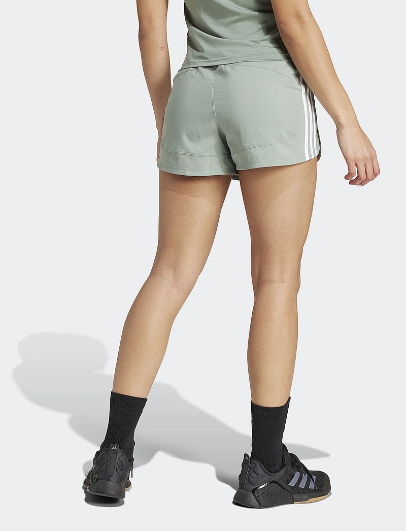 adidas Performance - PACER WVN HIGH - lühikesed treeningpüksid - silgrn/white - 5