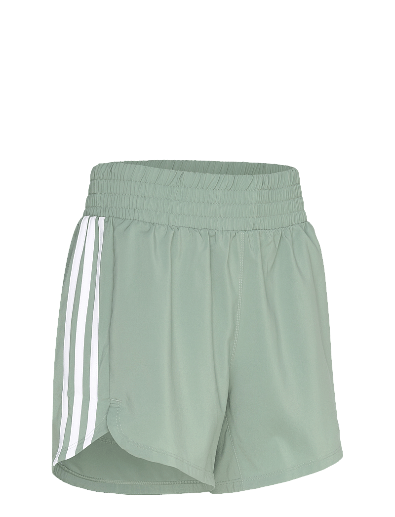 adidas Performance - PACER WVN HIGH - lühikesed treeningpüksid - silgrn/white - 4