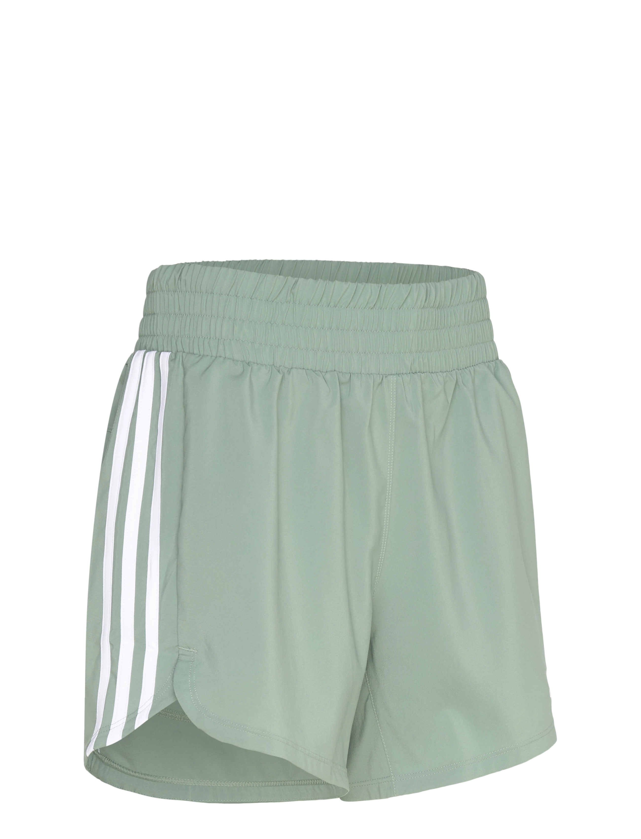 adidas Performance - PACER WVN HIGH - träningsshorts - silgrn/white - 4
