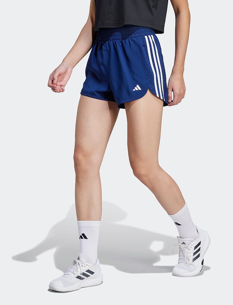 adidas Performance - PACER WVN HIGH - lühikesed treeningpüksid - dkblue/white - 0