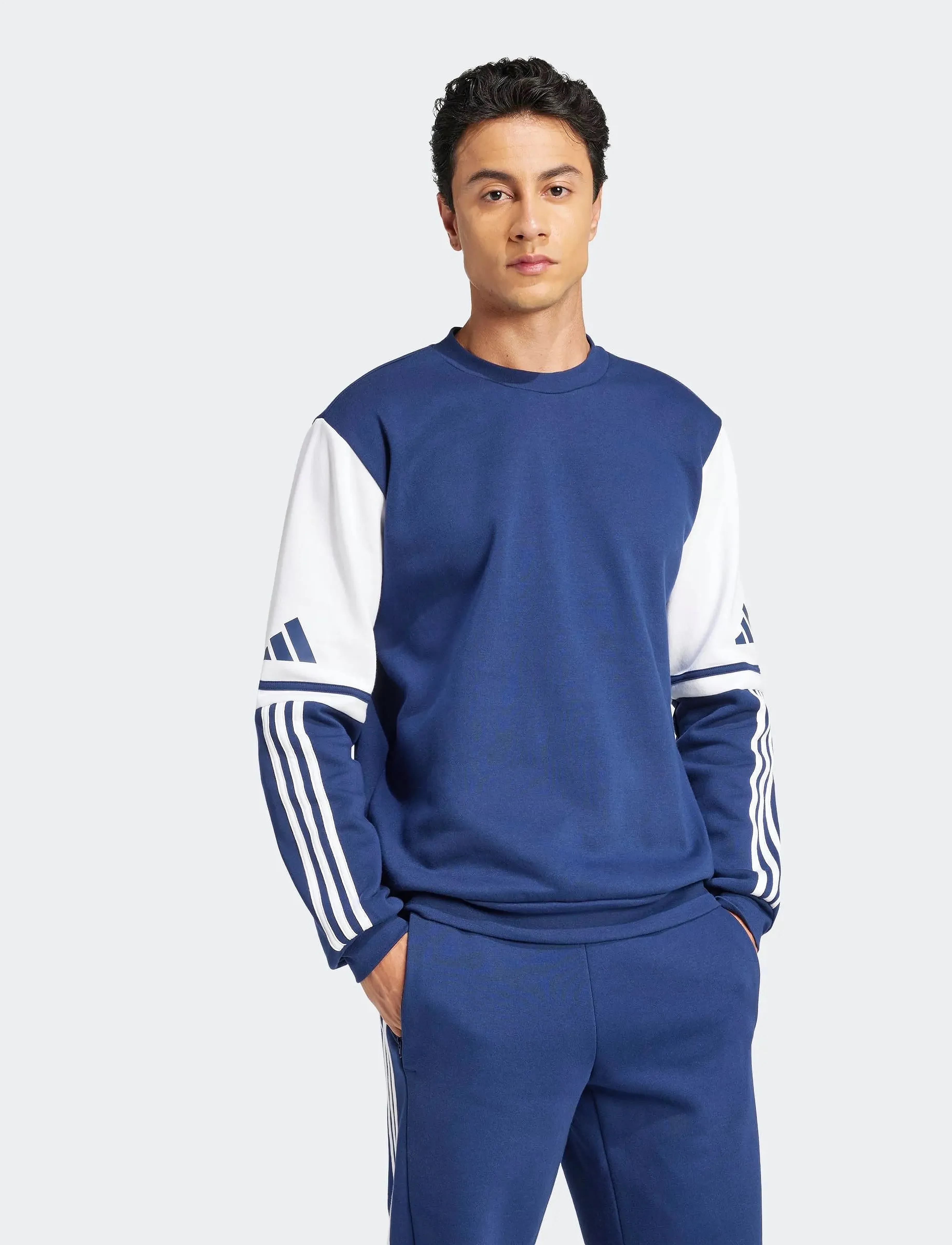 adidas Performance - SQ25 SW CREW - sweatshirts - tenabl/white - 4
