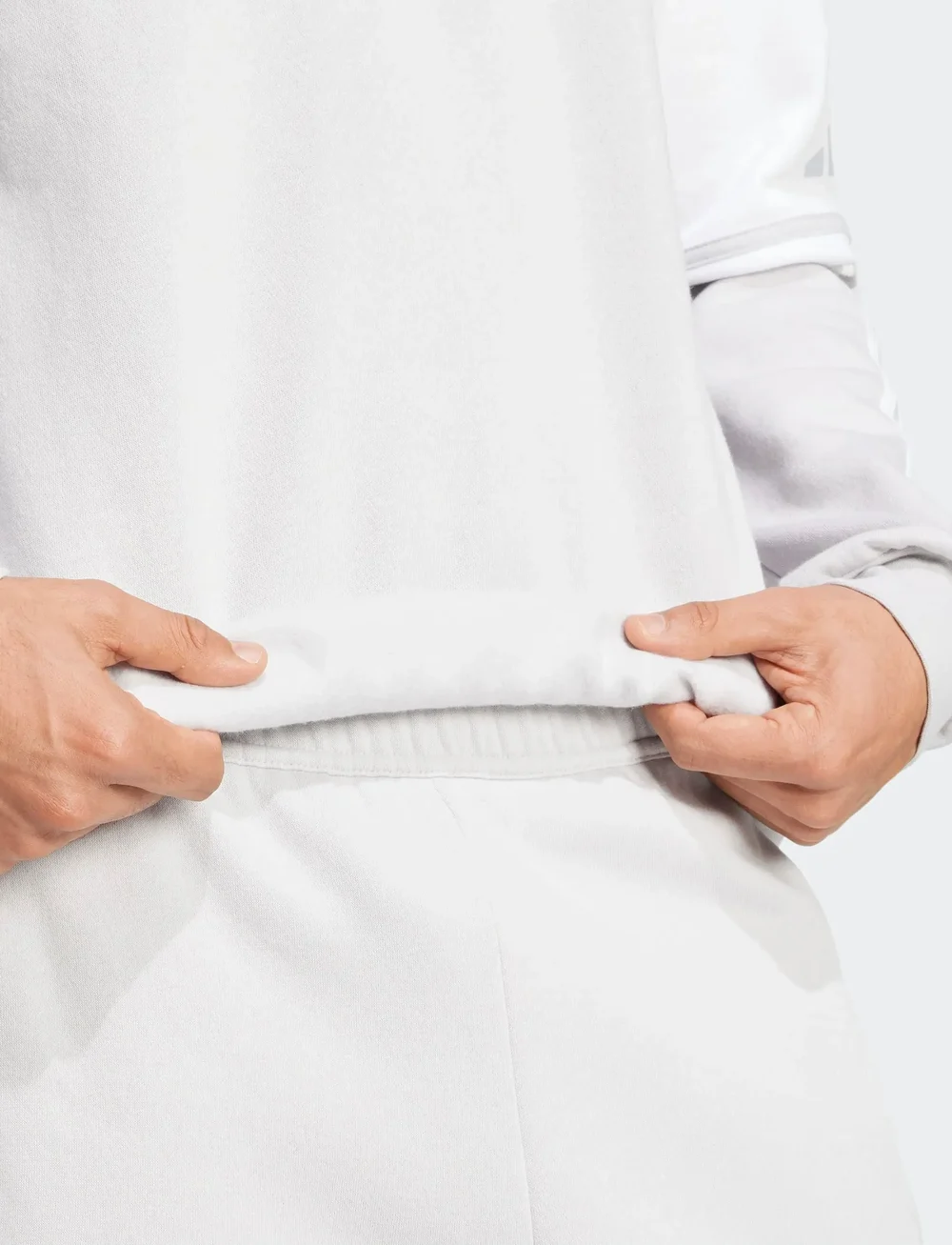 adidas Performance - SQ25 SW CREW - sweatshirts - tmlggr/white - 3