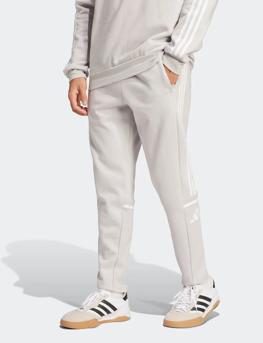 adidas Performance - SQ25 SW PNT - trainingshosen - tmlggr/white - 4