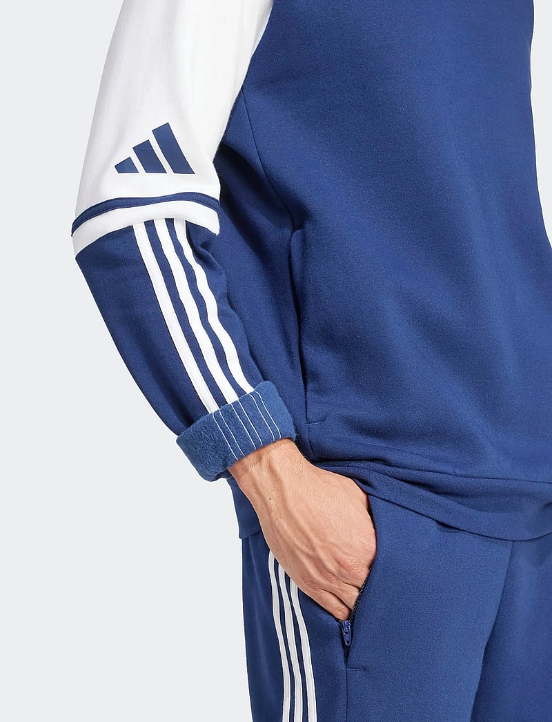 adidas Performance - SQ25 SW HOOD - kapuzenpullover - tenabl/white - 5