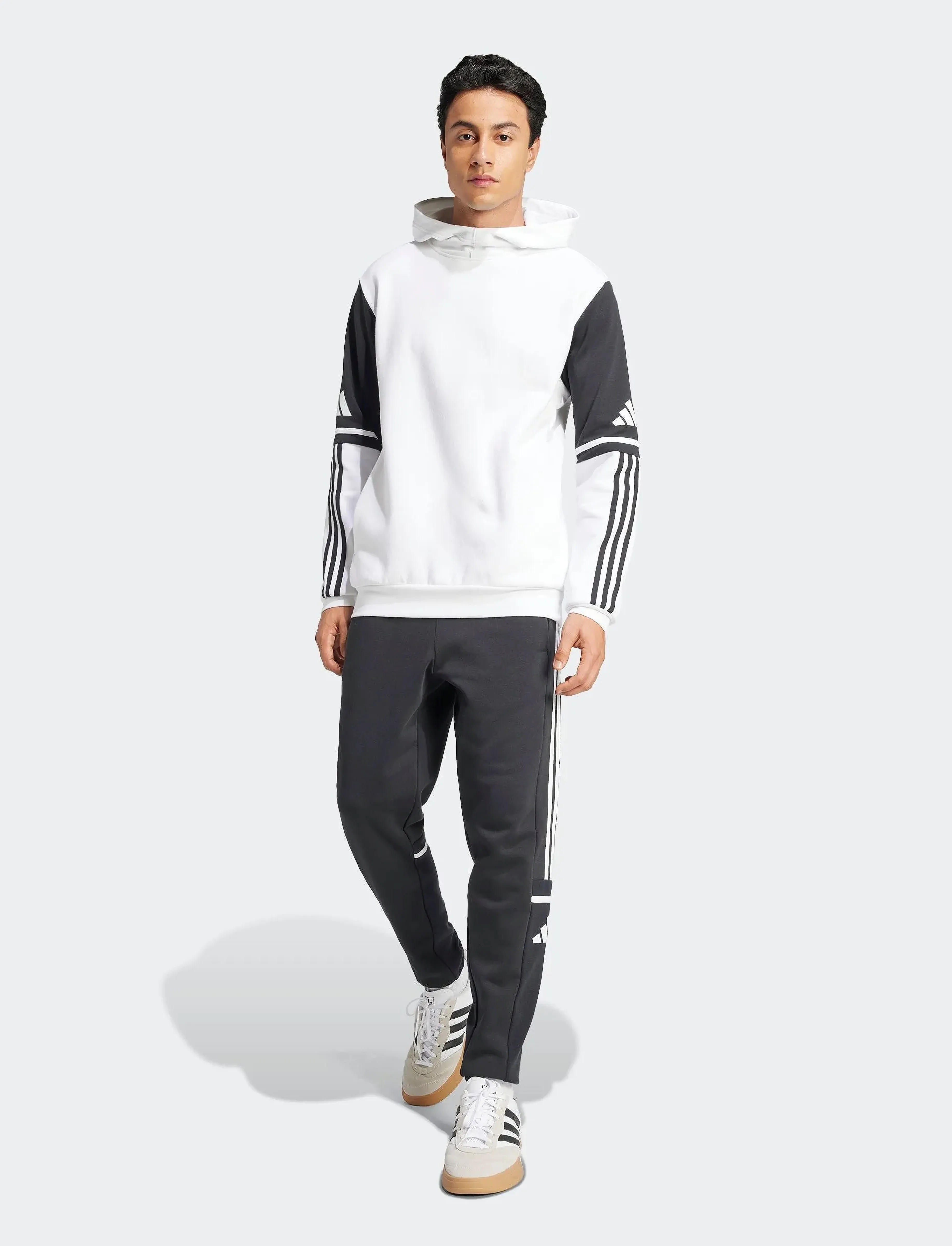adidas Performance - SQ25 SW HOOD - huvtröjor - white - 3