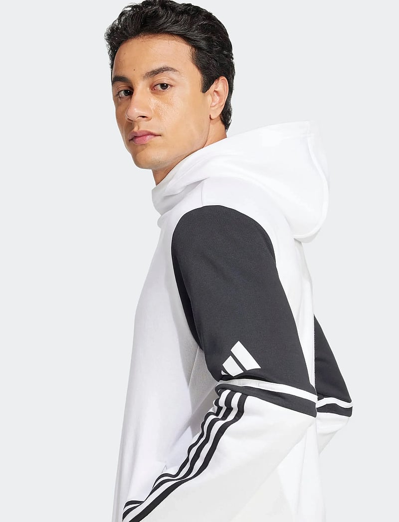 adidas Performance - SQ25 SW HOOD - kapuzenpullover - white - 5