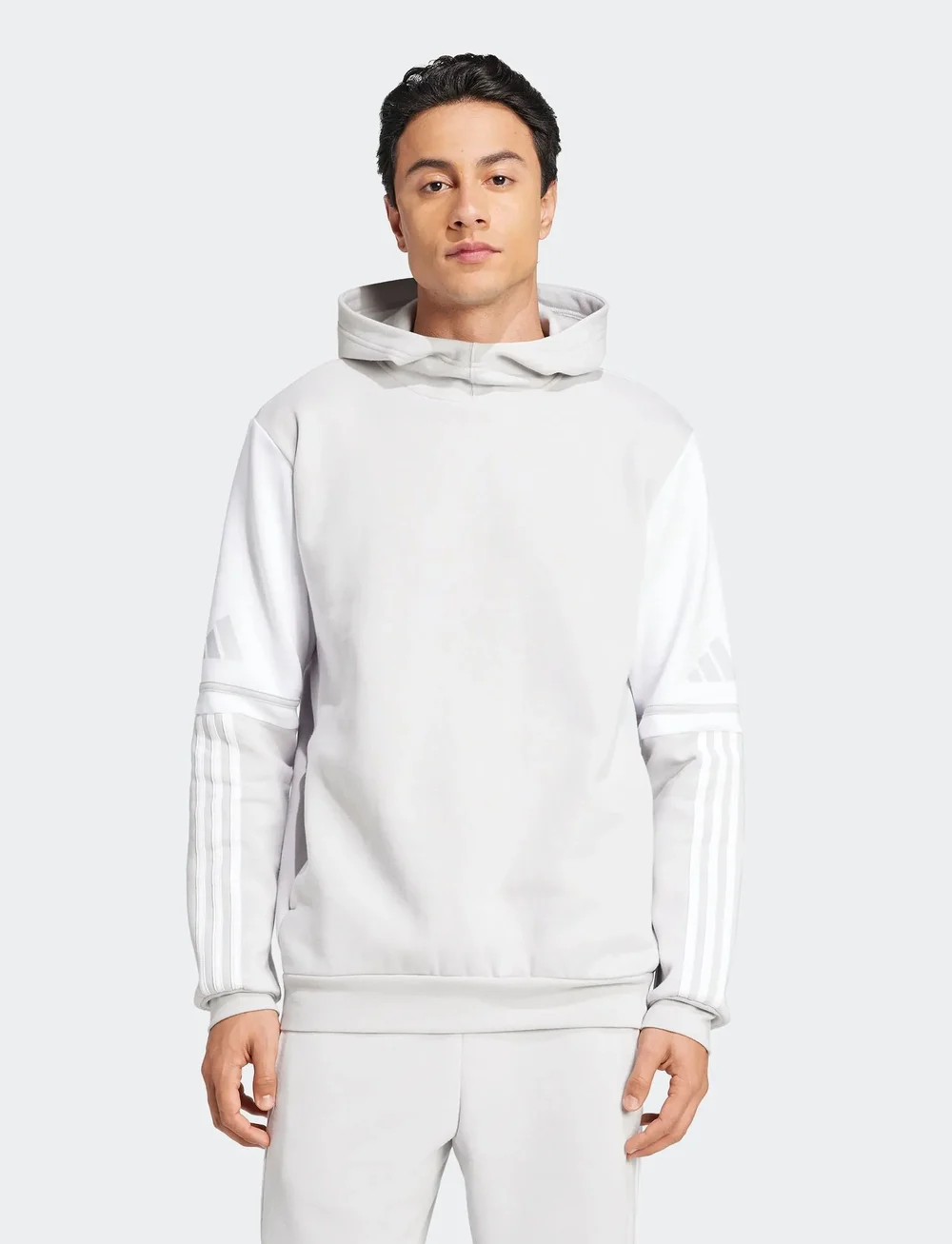 adidas Performance - SQ25 SW HOOD - kapuutsiga dressipluusid - tmlggr/white - 0