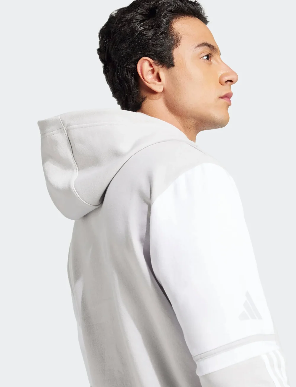 adidas Performance - SQ25 SW HOOD - kapuutsiga dressipluusid - tmlggr/white - 2