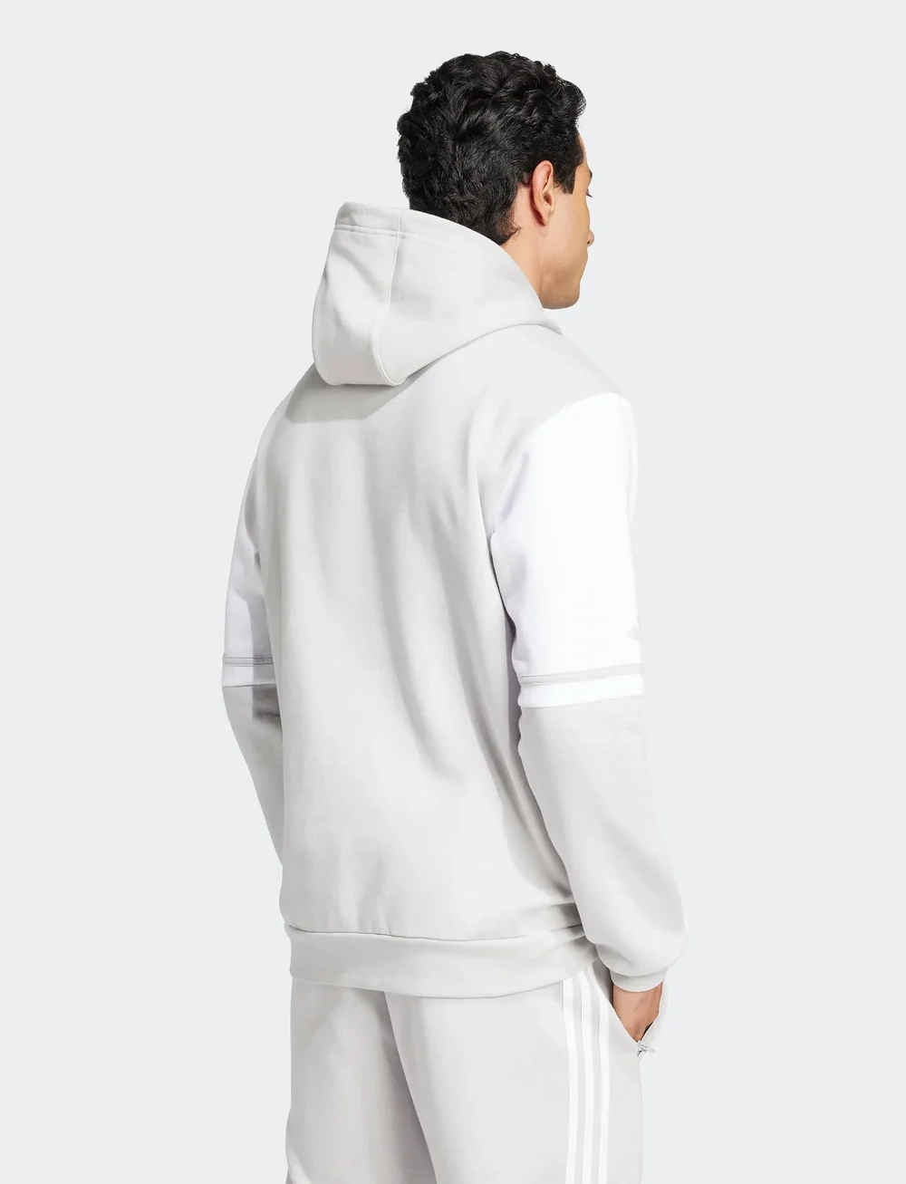adidas Performance - SQ25 SW HOOD - kapuutsiga dressipluusid - tmlggr/white - 5