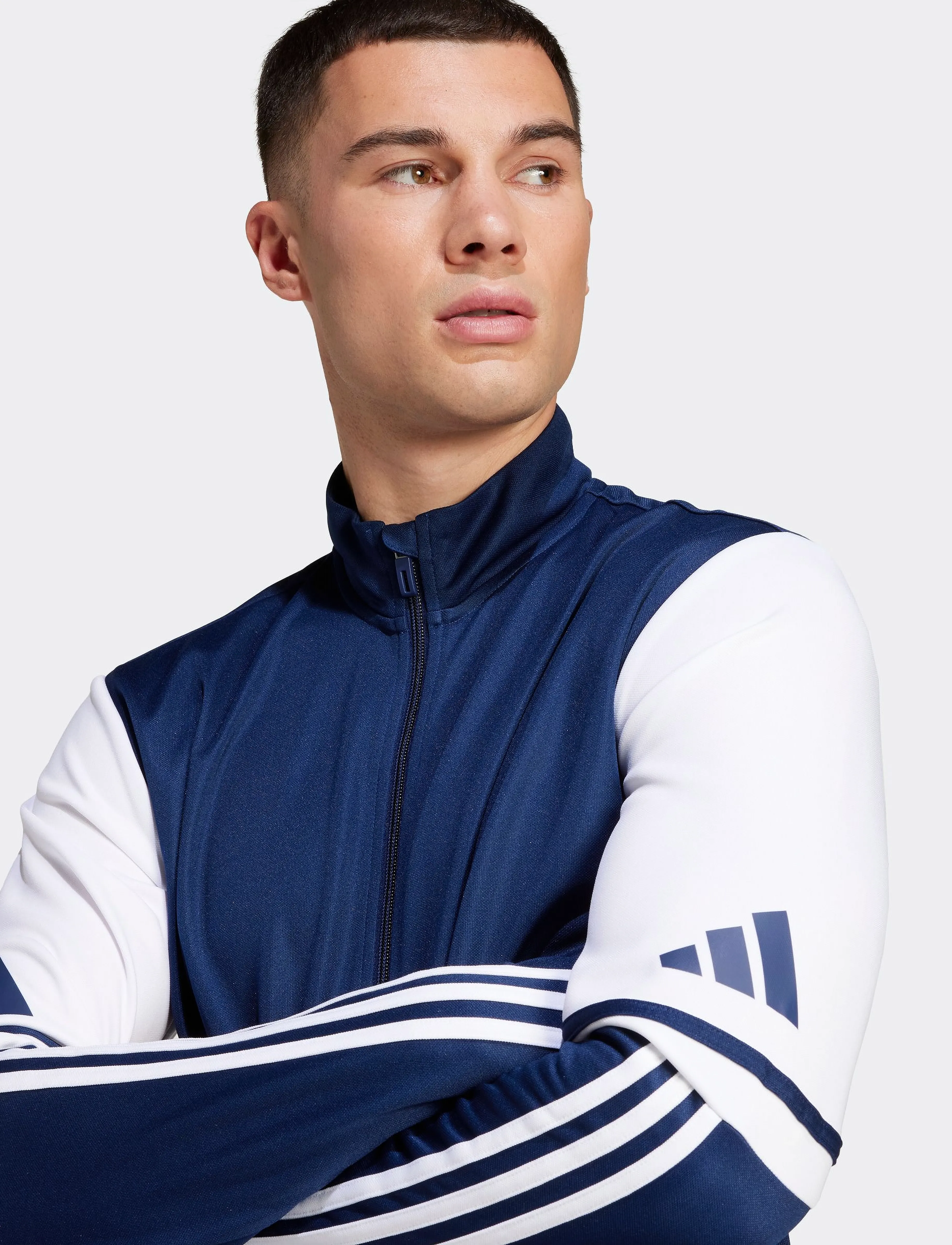 adidas Performance - SQ25 TR JKT - sports jackets - tenabl/white - 4