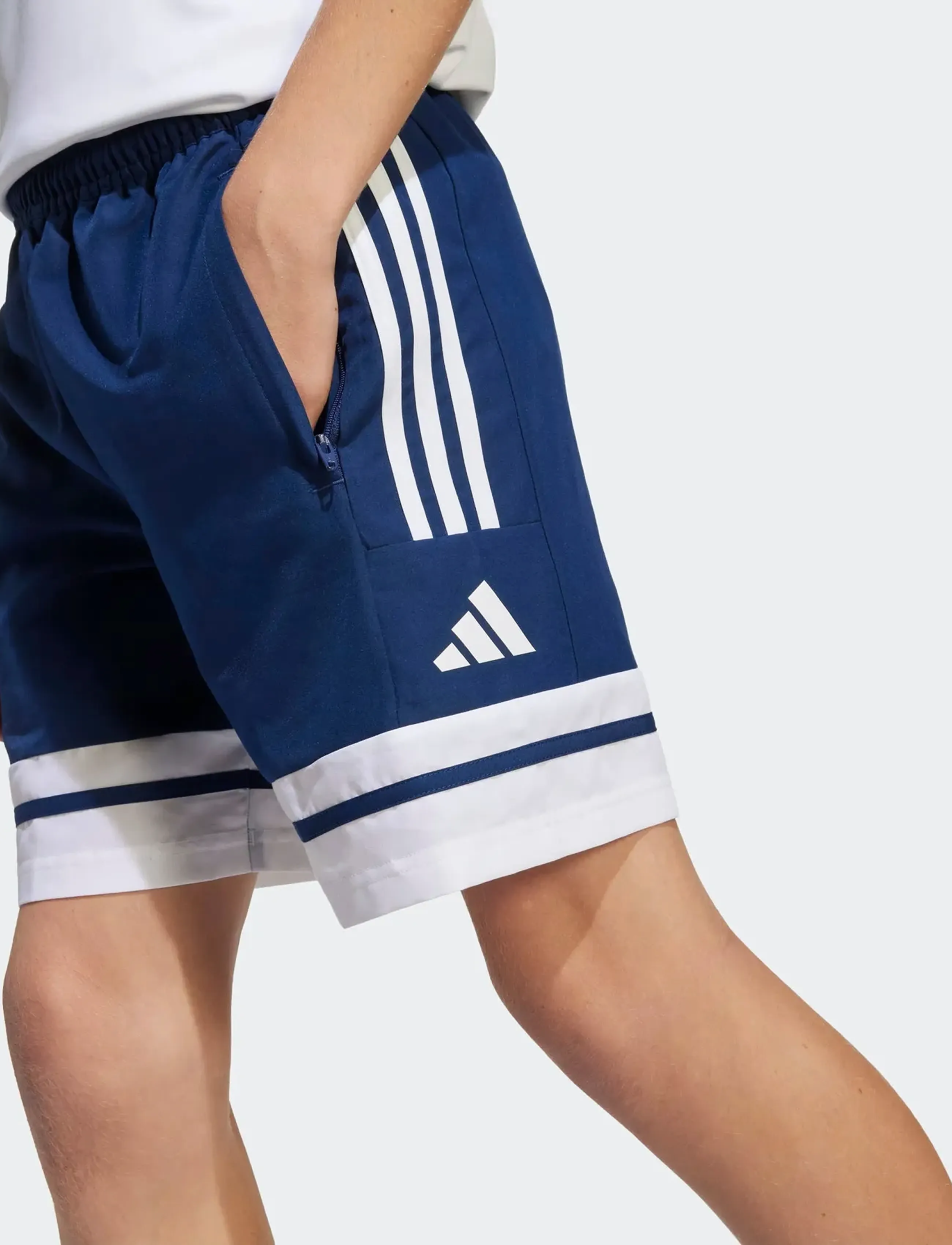adidas Performance - SQ25 DT SHOY - sportsshorts - tenabl/white - 3