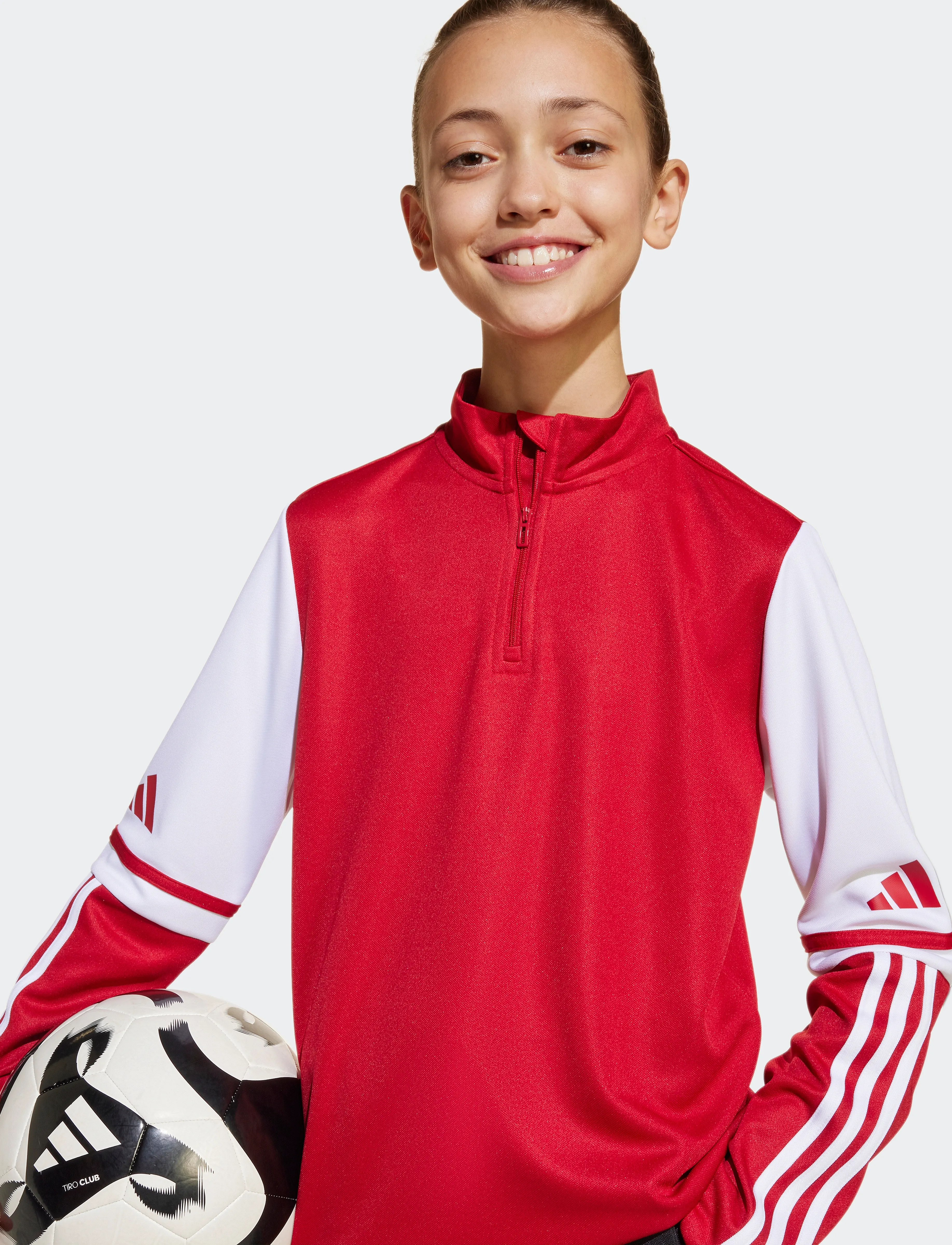 adidas Performance - SQ25 TR TOP Y - sweatshirts & hoodies - tepore/white - 5