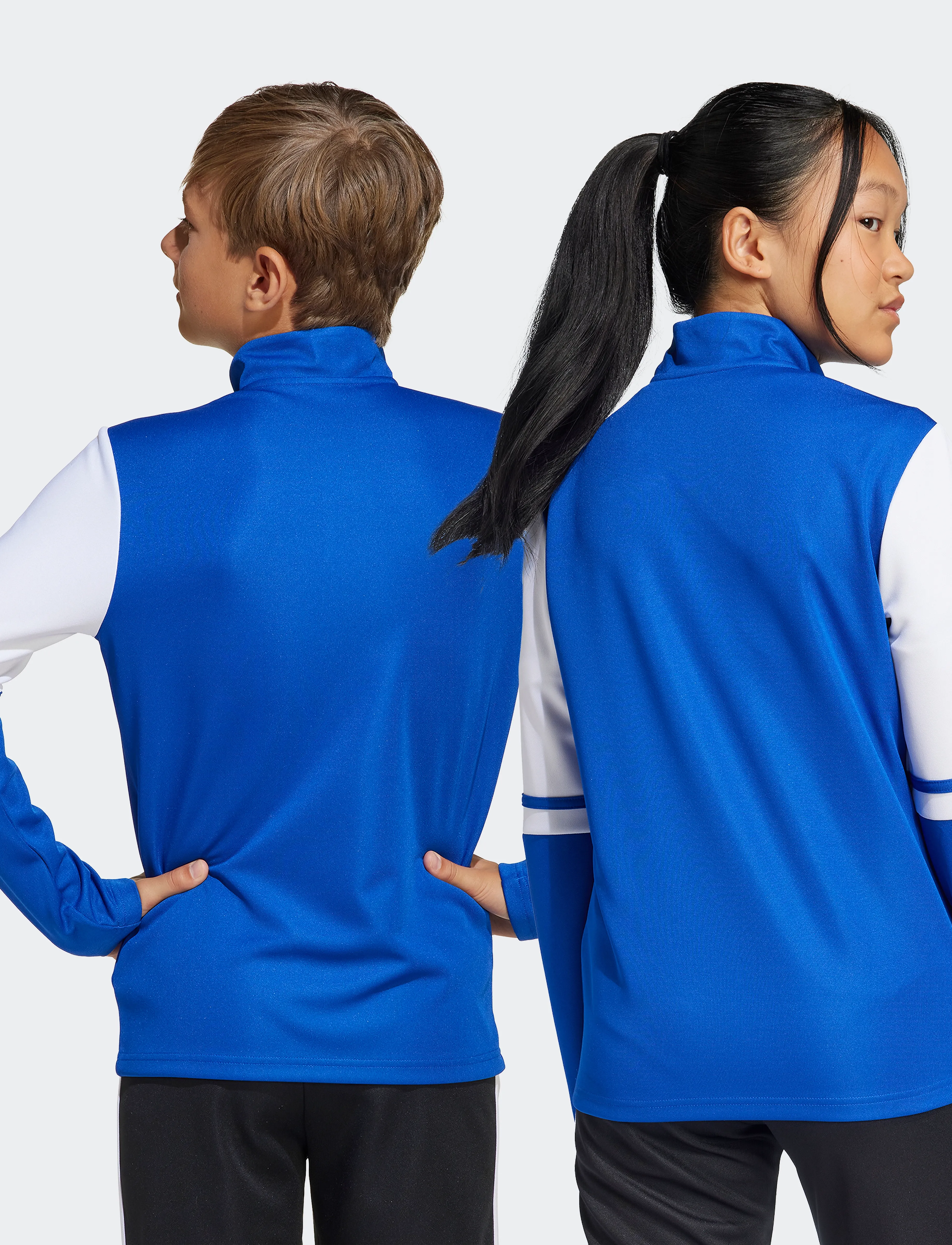 adidas Performance - SQ25 TR TOP Y - sweatshirts - royblu/white - 4