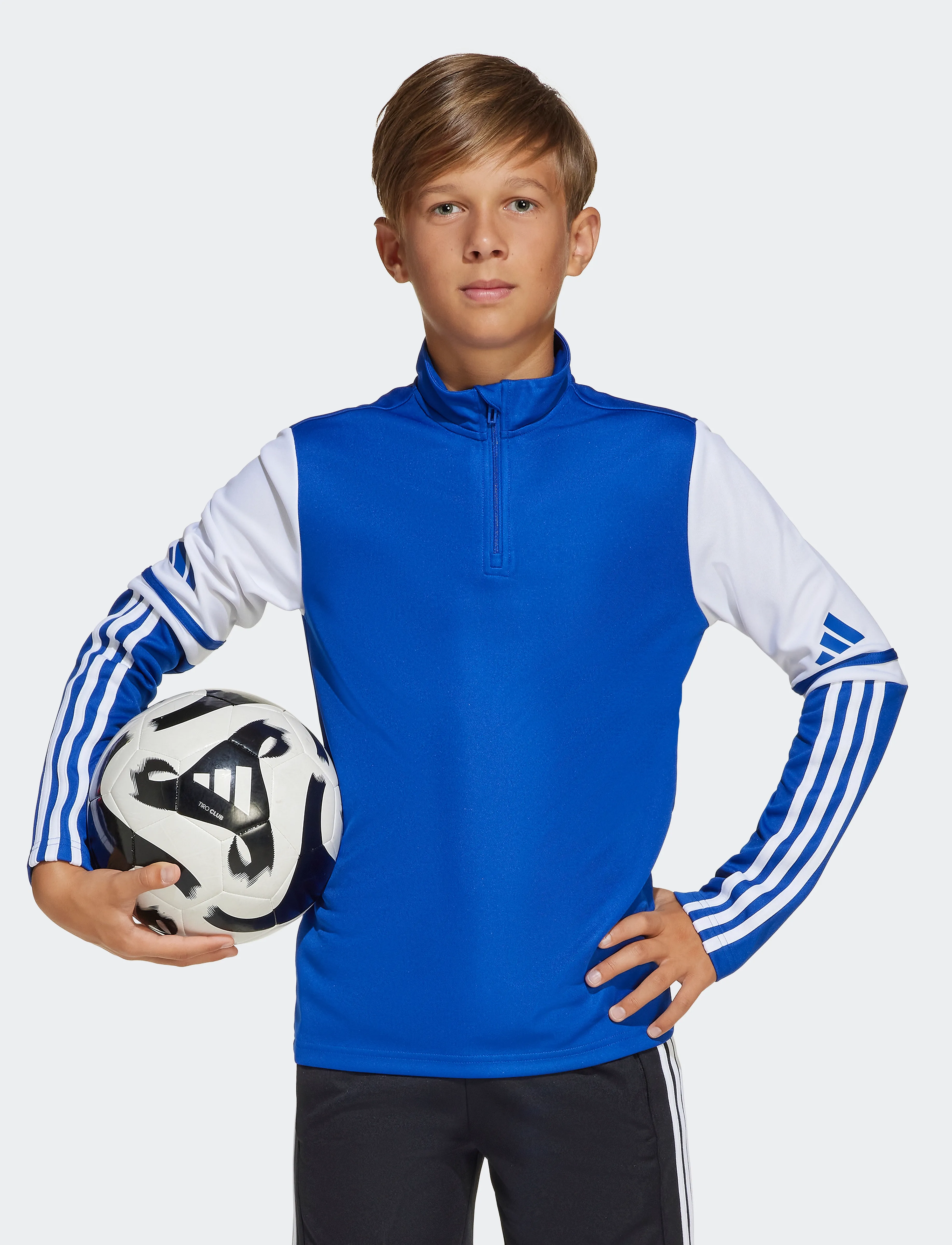 adidas Performance - SQ25 TR TOP Y - sweatshirts - royblu/white - 5