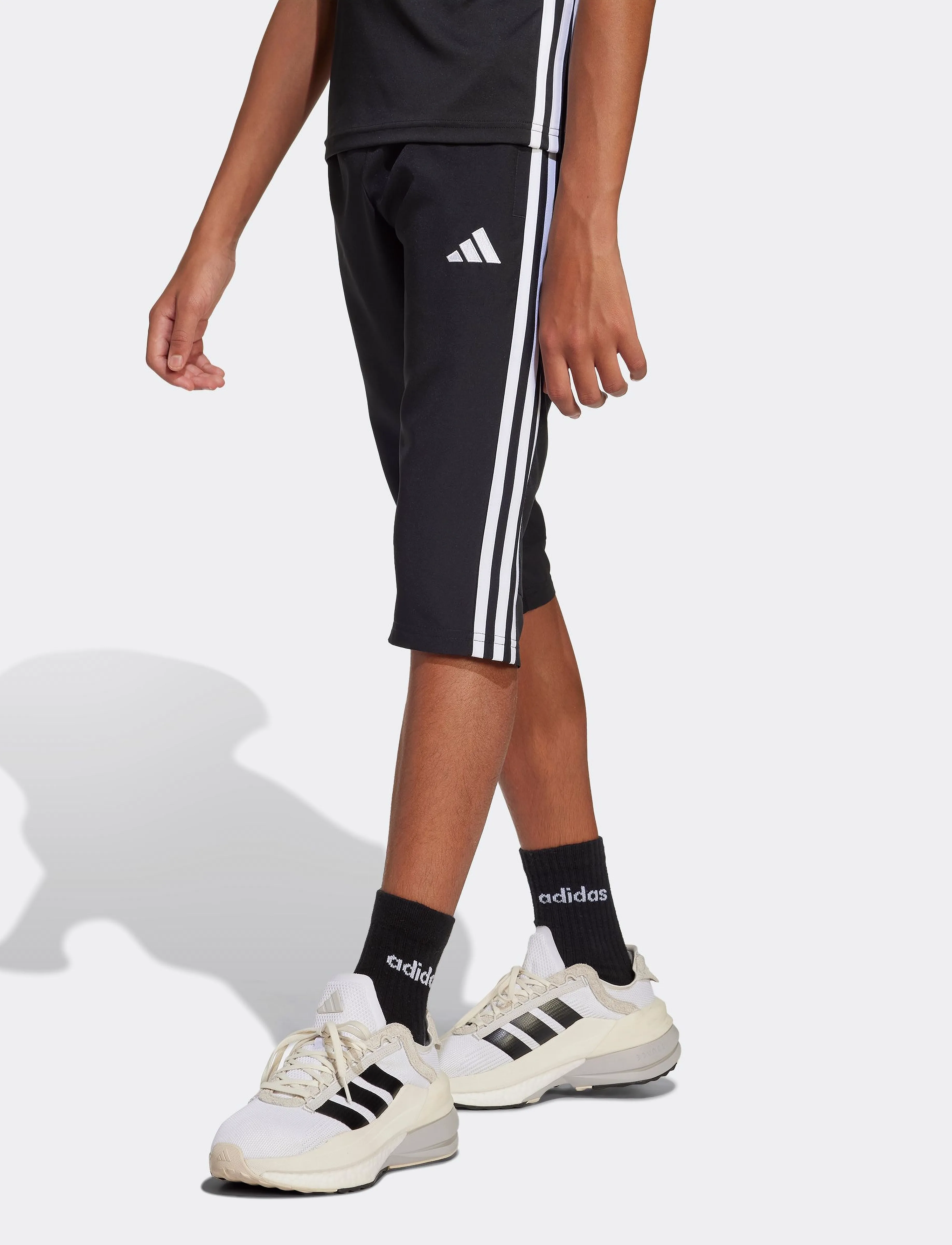 adidas Performance - TIRO ESW3/4PNTY - träningsbyxor - black/white - 0