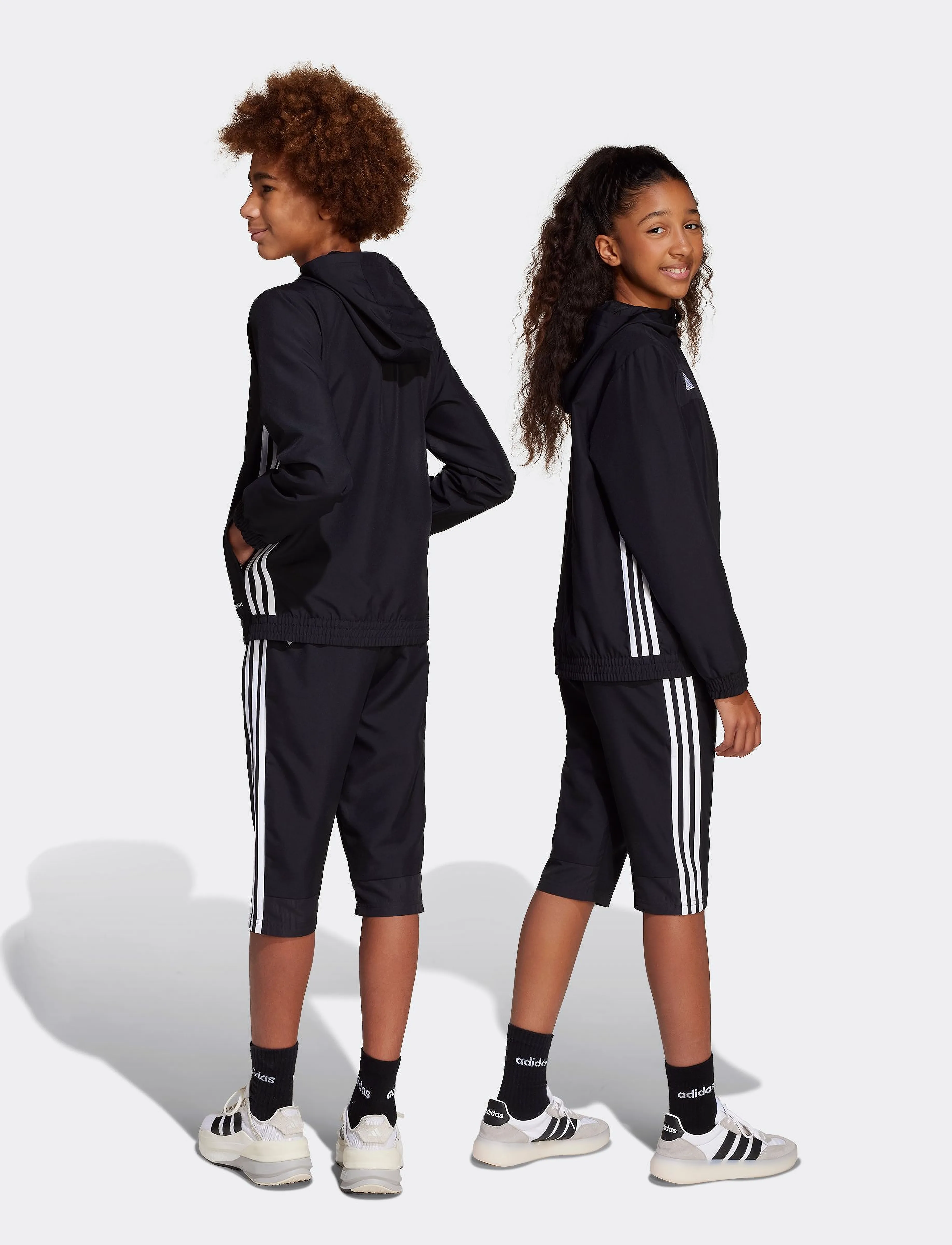 adidas Performance - TIRO ESW3/4PNTY - träningsbyxor - black/white - 2