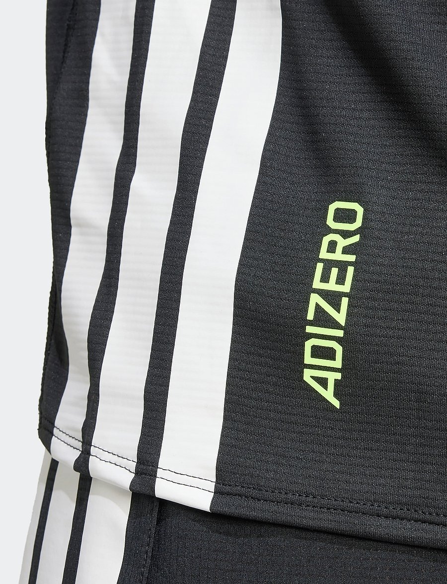 adidas Performance - ADIZERO L TEE M - långärmade tröjor - black - 2