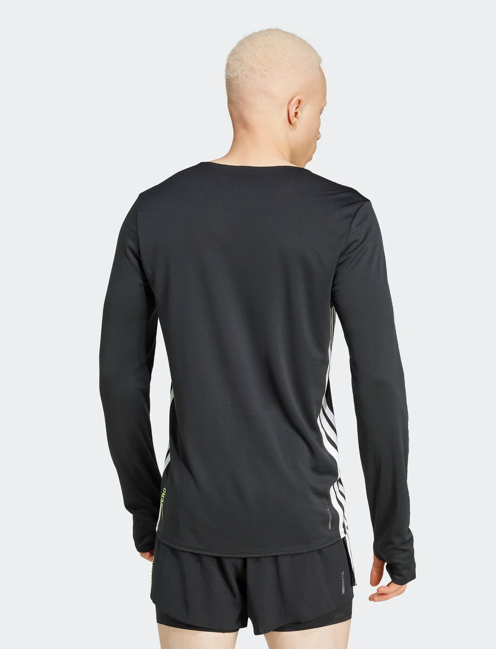 adidas Performance - ADIZERO L TEE M - langarmshirts - black - 4