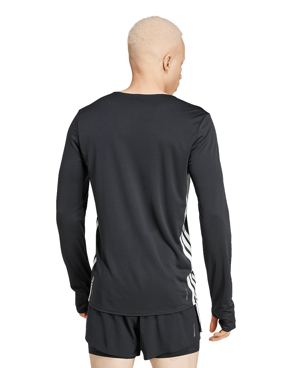 adidas Performance - ADIZERO L TEE M - langarmshirts - black - 5